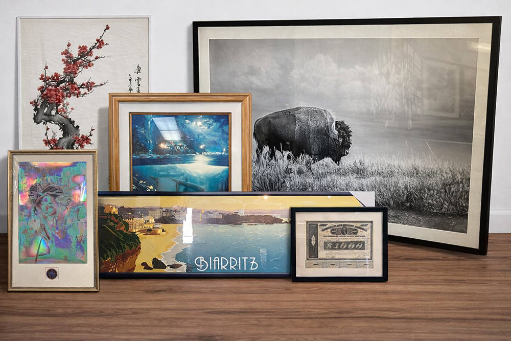 Custom framing consultation and design options