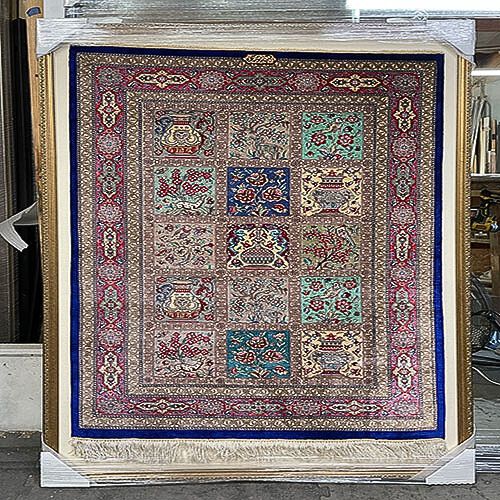 Custom Tapestry and Fabric Framing