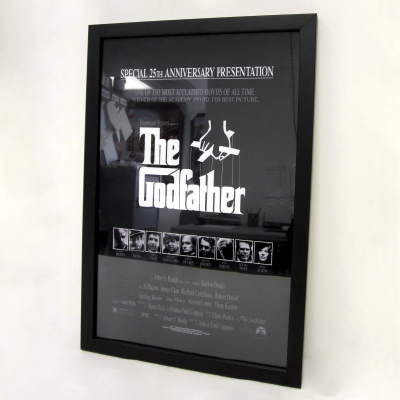 Framed "The Godfather" Poster