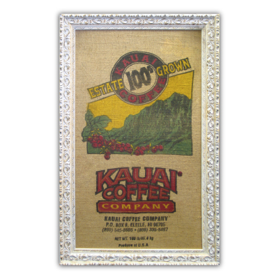 Framed Kauai Coffee Company Piece