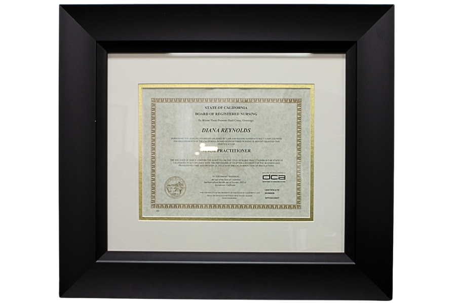 Formal, elegant, and authoritative display