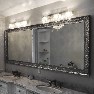 Framed Bathroom Vanity Mirror