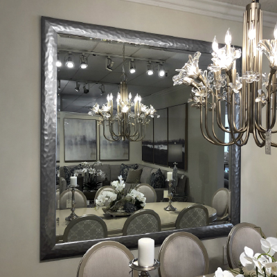 Decorative Framed Dining Room Mirror