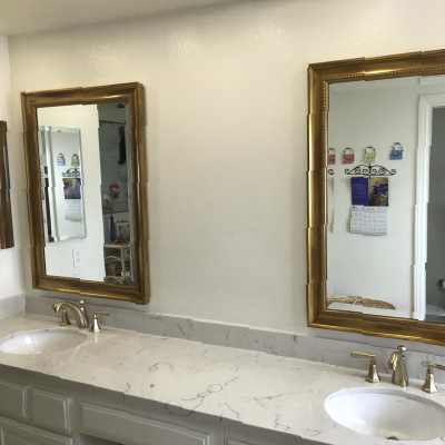 Custom Framed Bathroom Mirrors