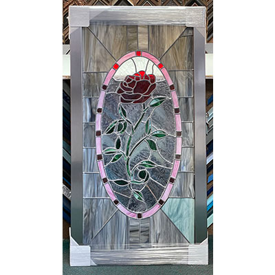 Framing of "Rose Window" 