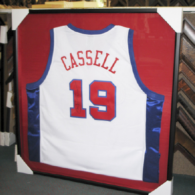 Sports framing - Cassell Jersey 