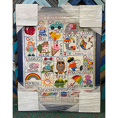 Framed Child Quilt 