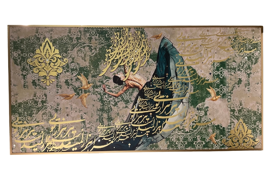 Framed tapestry 7
