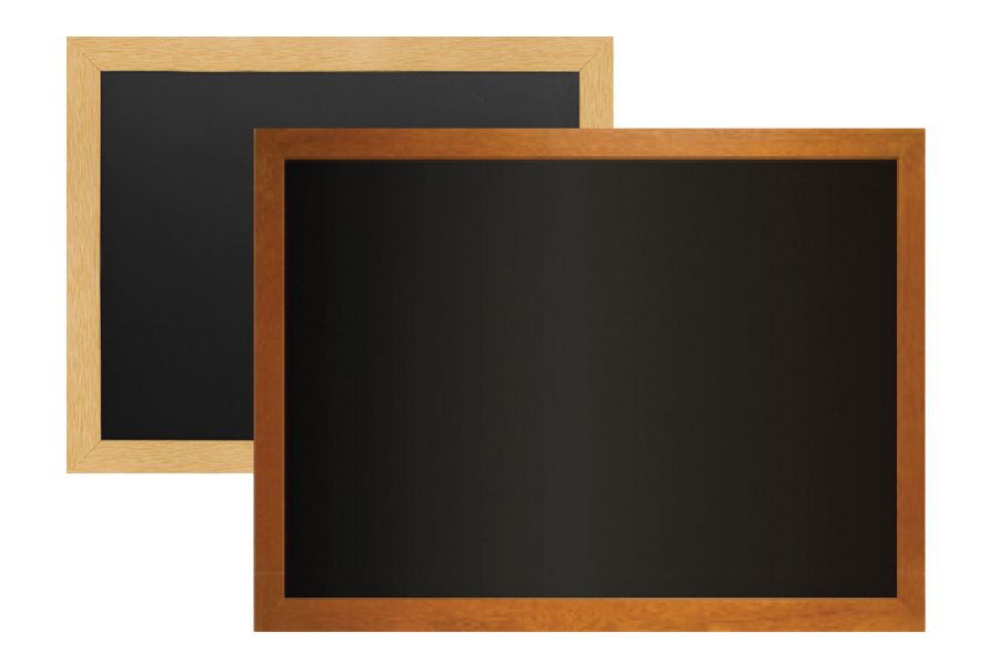 Frameless glass dry erase board mounted to wall