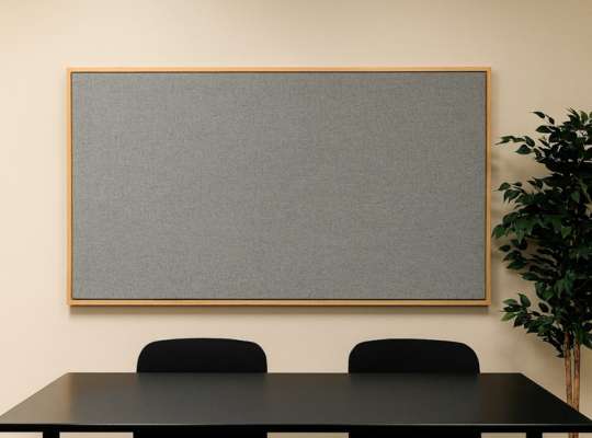 Fabric wrapped wallboards