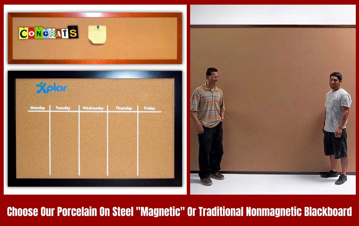 We fabricate custom cork boards with natural self healing cork