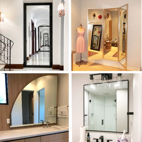 Custom Mirrors - choose, size, color,style for any room of your home or office