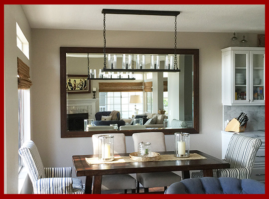 dining room mirrors made to your style 