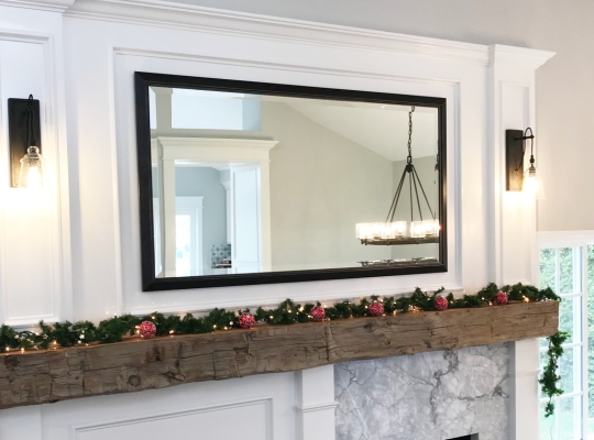 Fireplace mirrors - any size for every budget