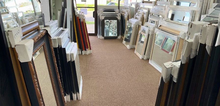 Custom Framing Big Objects