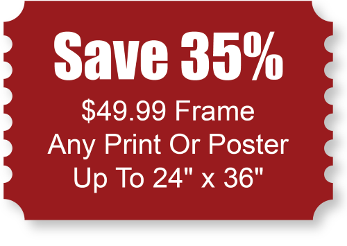$49.99 Frame Any Print Or Poster