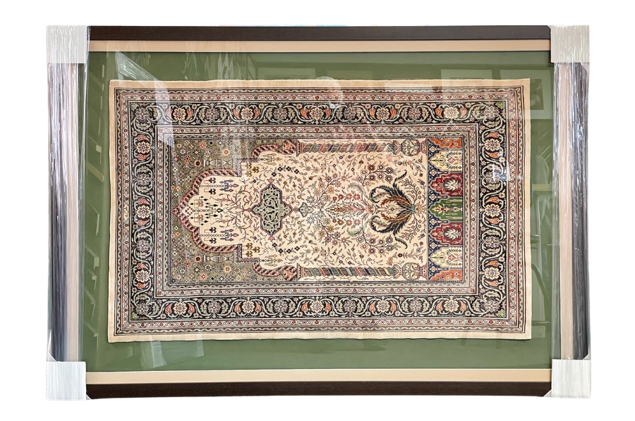 Framed Textile Rugs Garments And Apparel