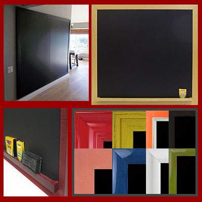  Custom chalkboards made to your size - 
         magnetic and non magnetic