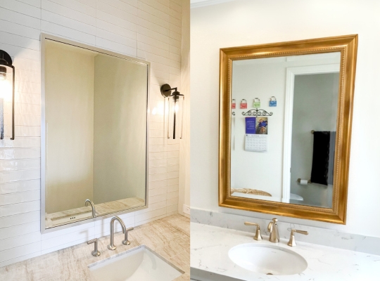 custom very small mirrors