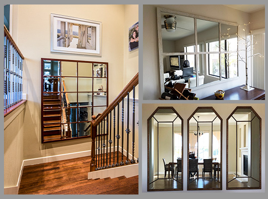 custom window panel mirrors